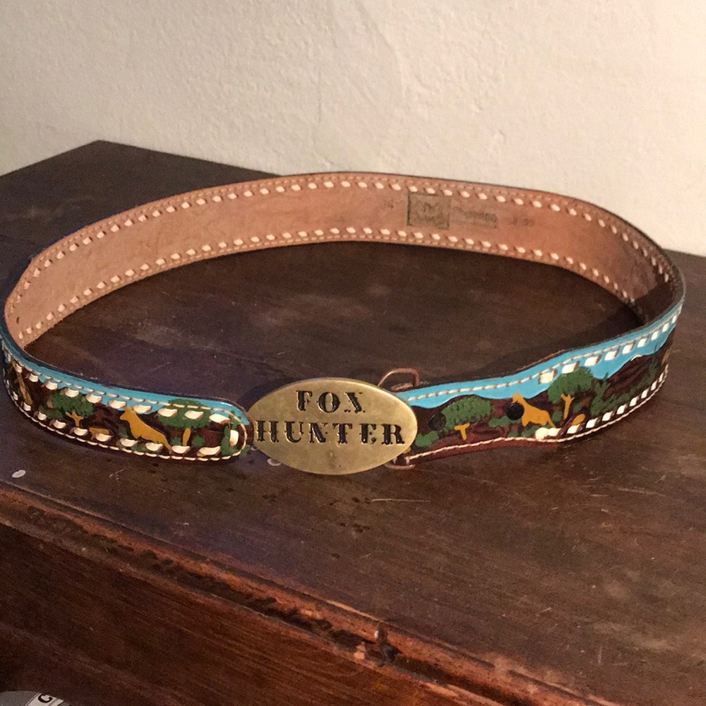 Vintage Sheyenne Leather belt from Arkansas